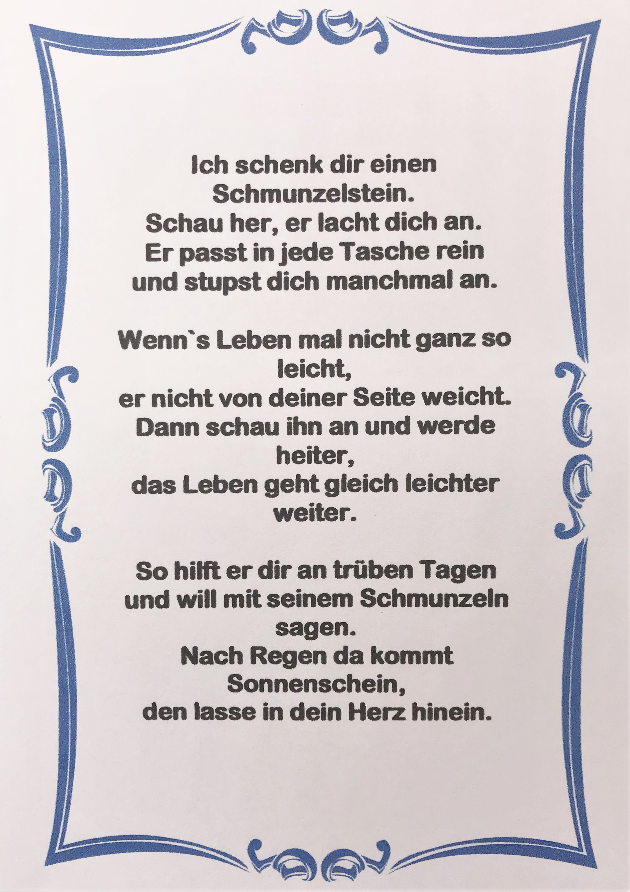 Schmunzelsteine